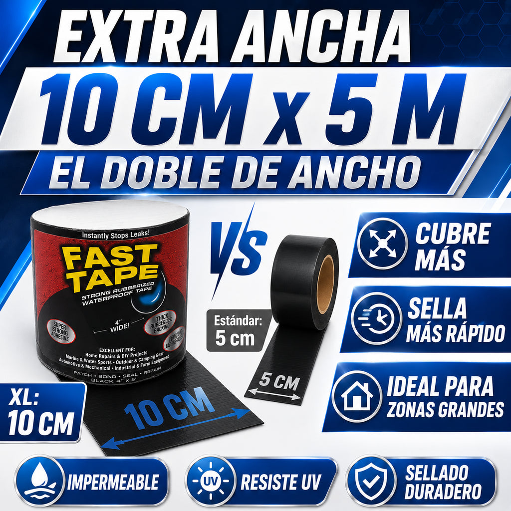 Cinta Asfáltica Impermeable Fast Tape® - 30% OFF