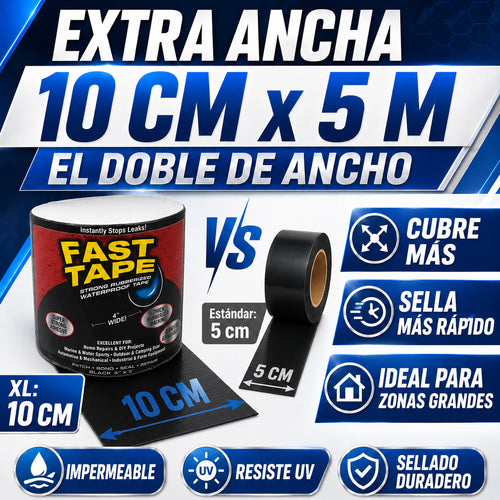 Cinta Asfáltica Impermeable Fast Tape® - 30% OFF