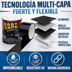 Cinta Asfáltica Impermeable Fast Tape® - 30% OFF