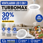 [OFERTA] Ventilador Inteligente de LED 2 en 1 TurboMax™ - [SUPER POTENTE]