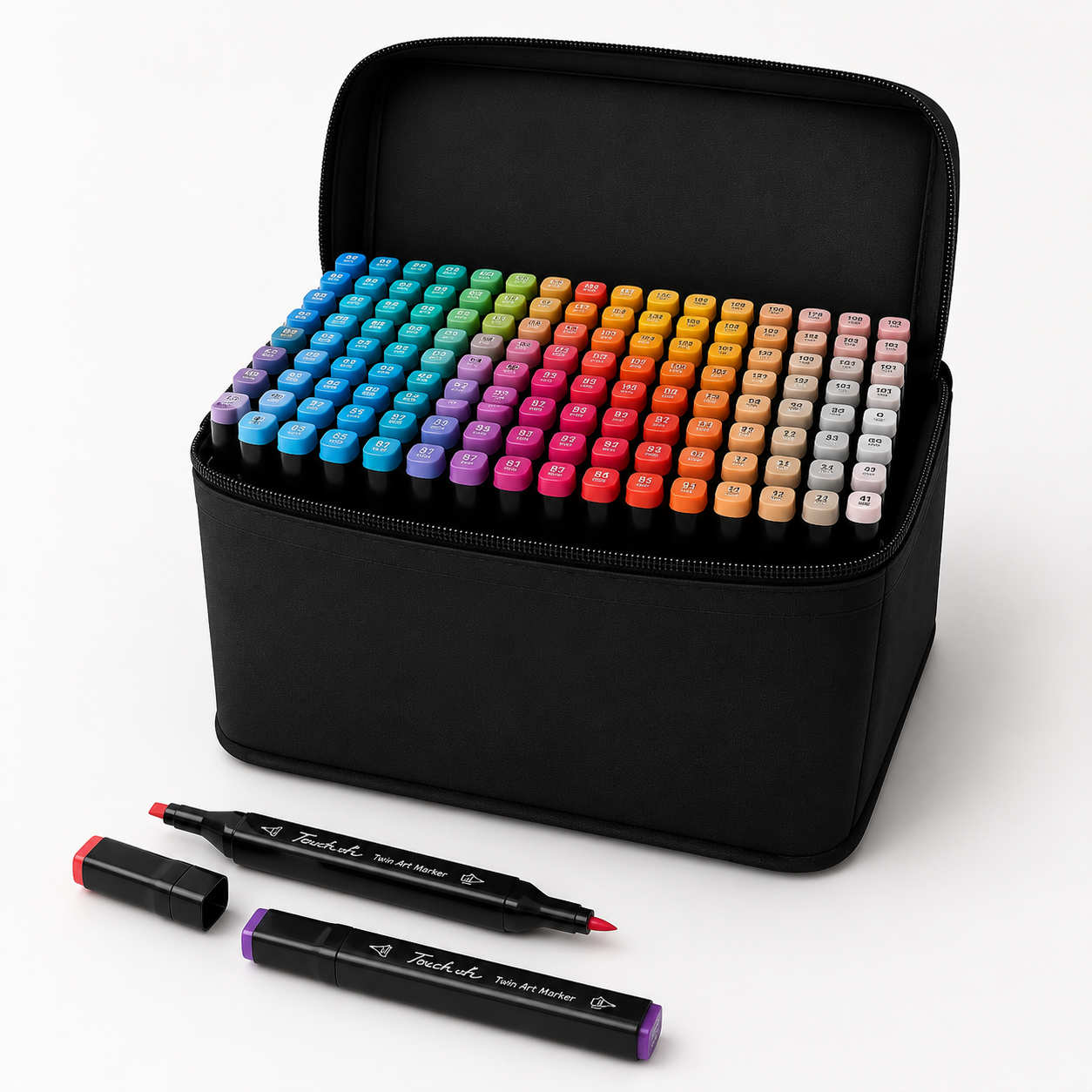 El kit creativo que todos adoran: 168 rotuladores + un rollo de colorear de regalo 🎨